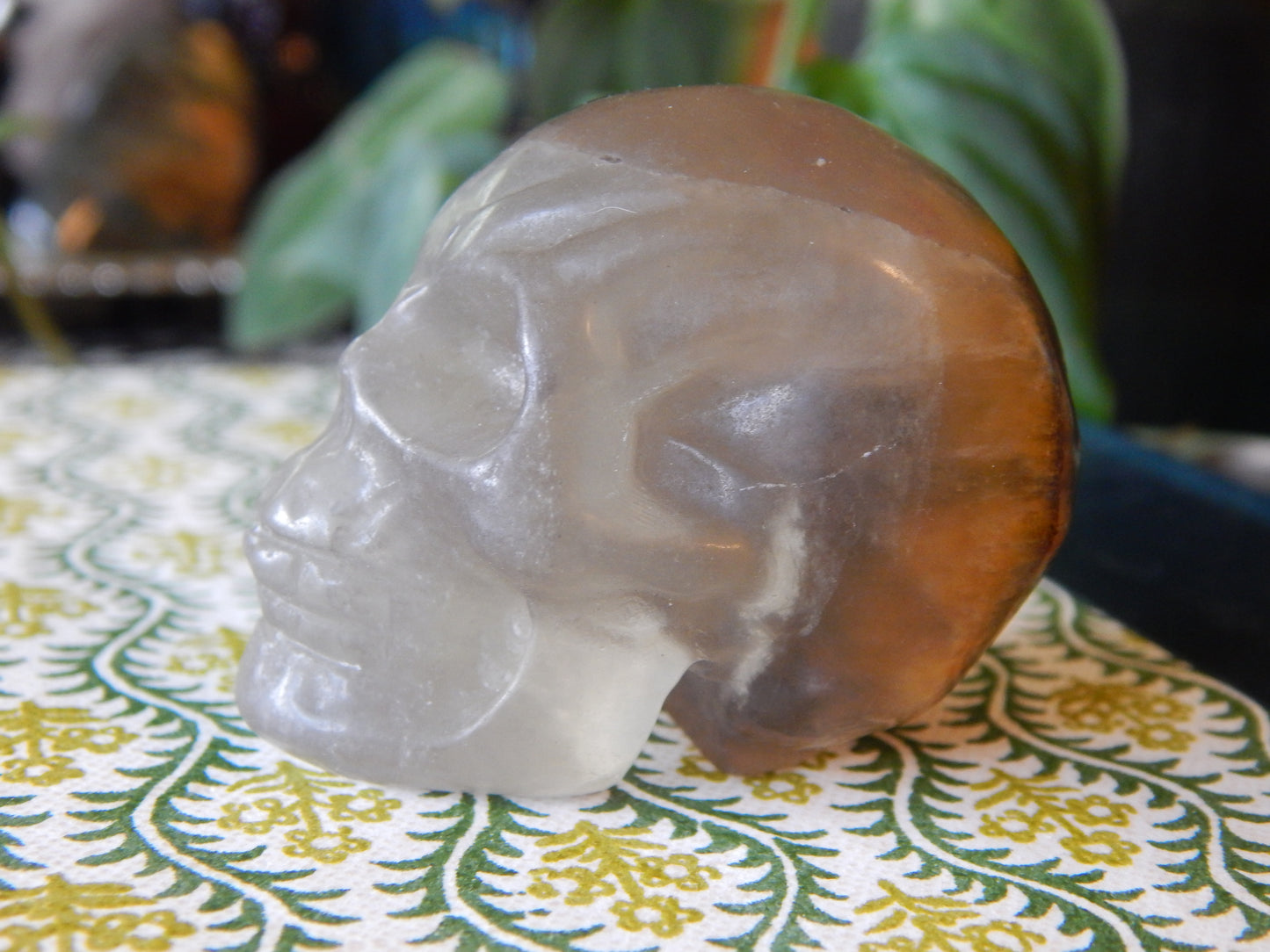 Fluorite Crystal Skull