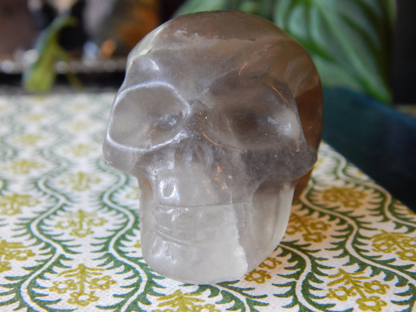 Fluorite Crystal Skull