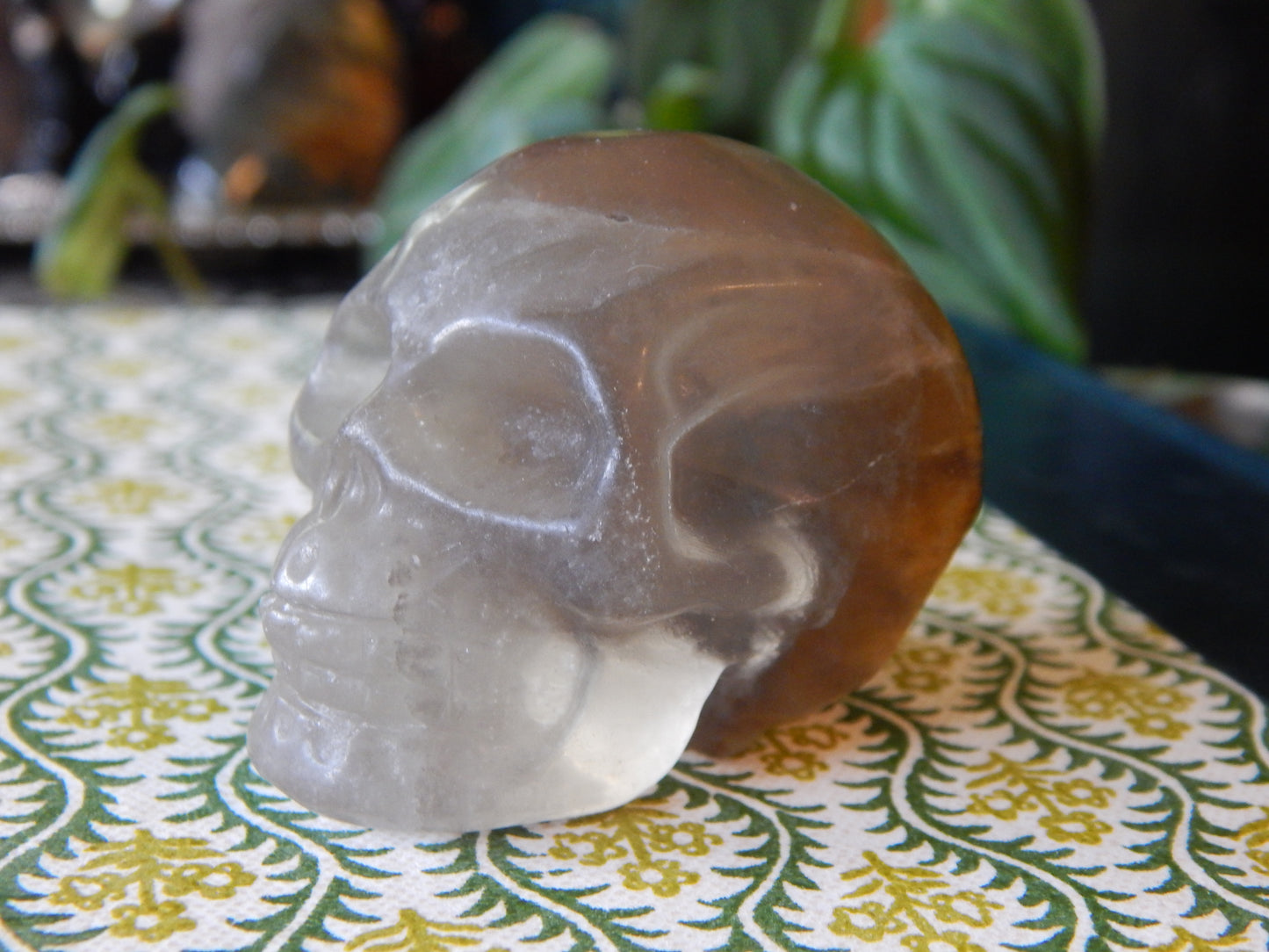 Fluorite Crystal Skull