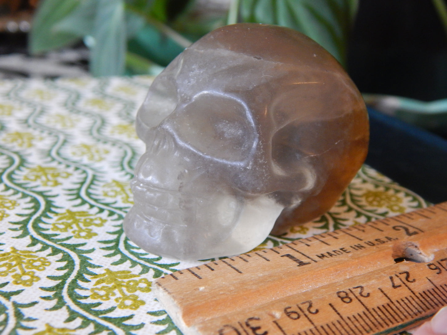 Fluorite Crystal Skull