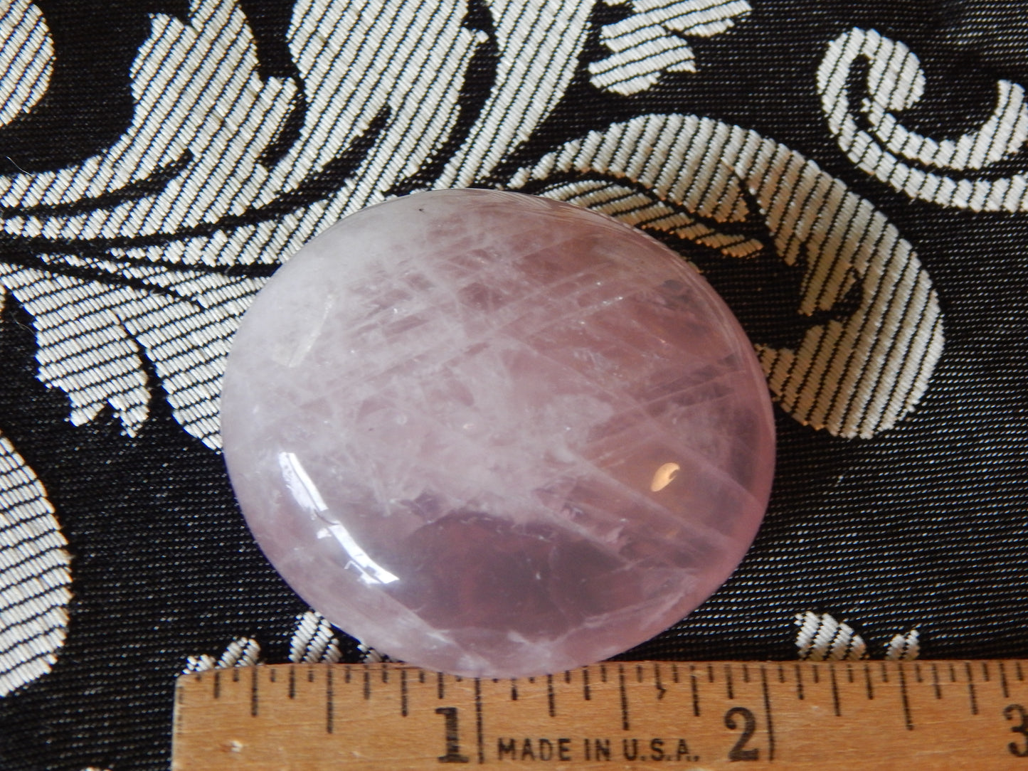 Rose Quartz Palm Stone