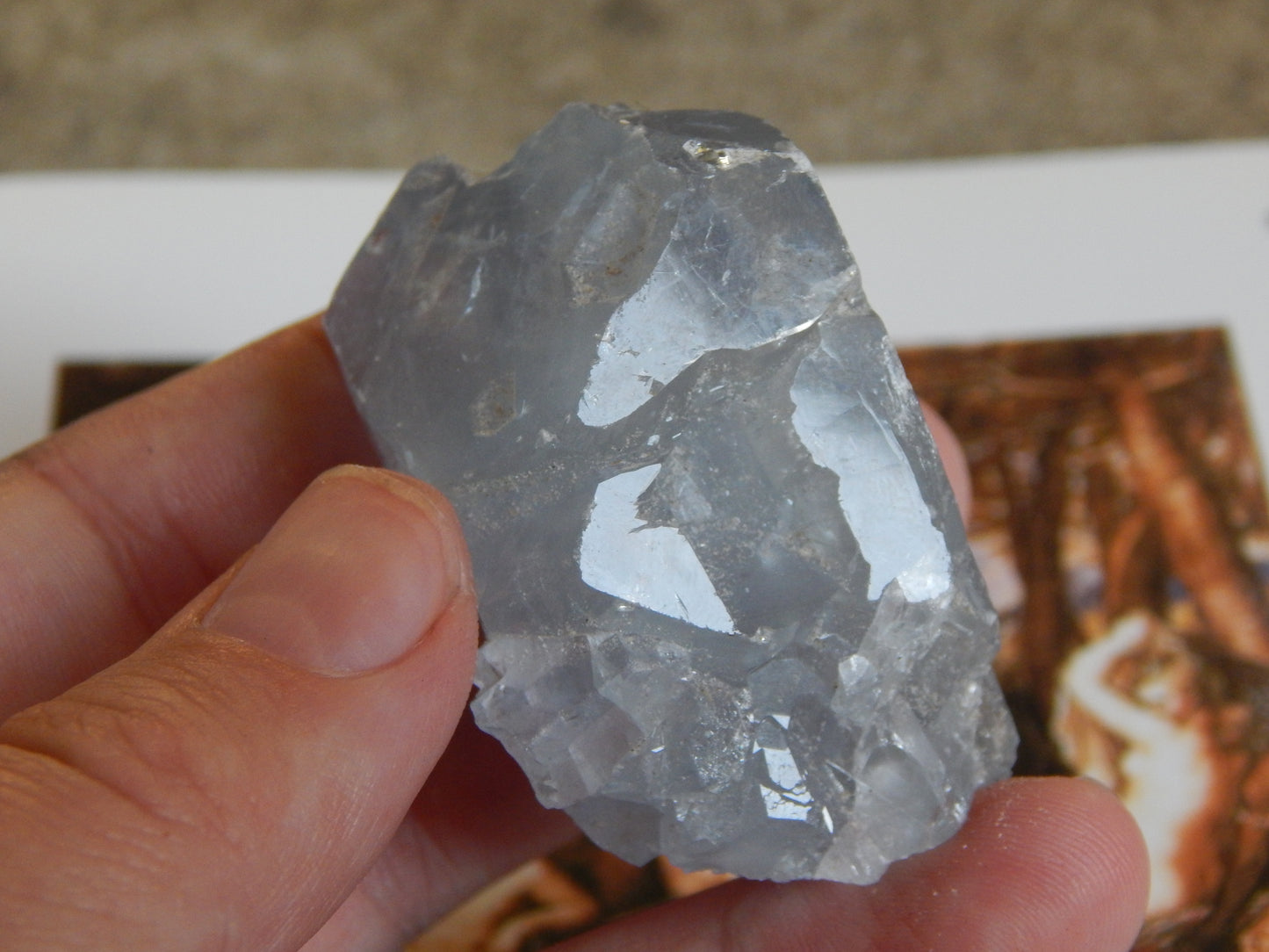 Otherwordly Celestite Termination
