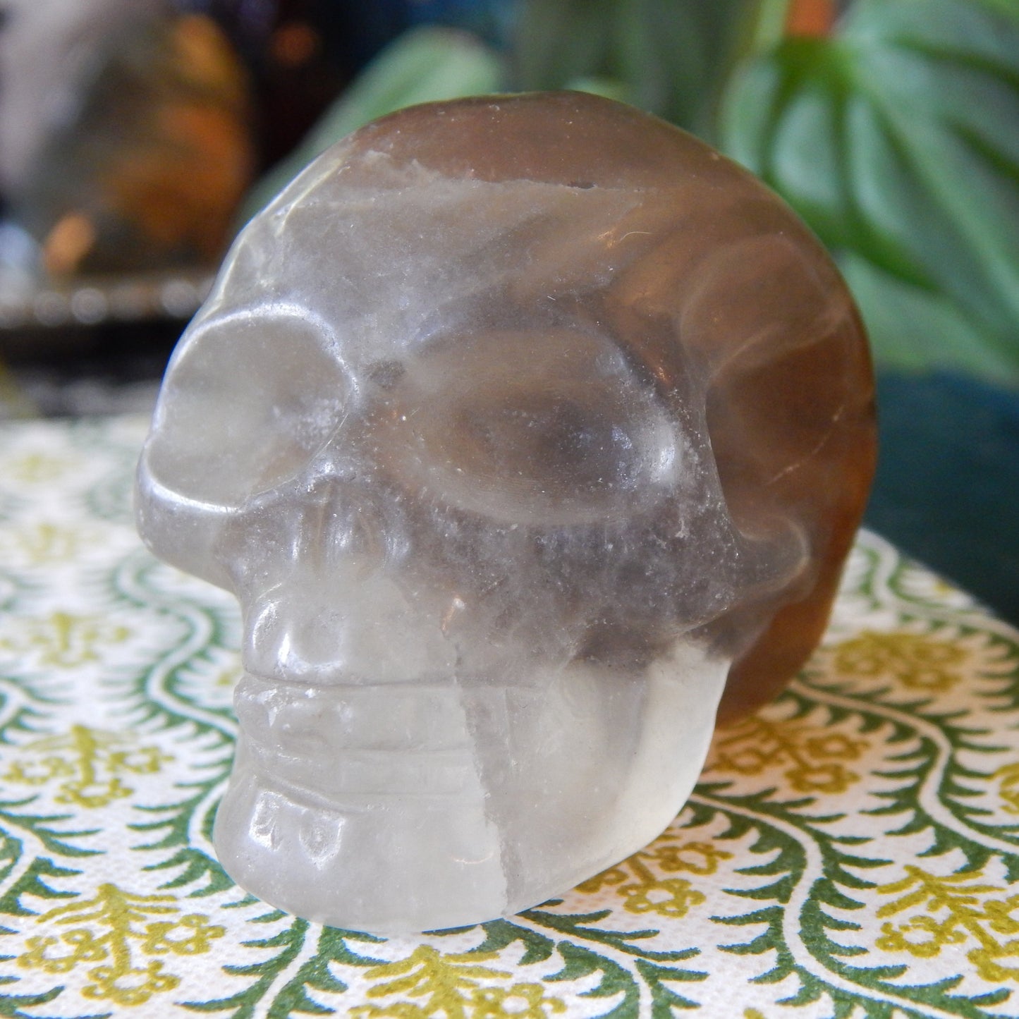 Fluorite Crystal Skull