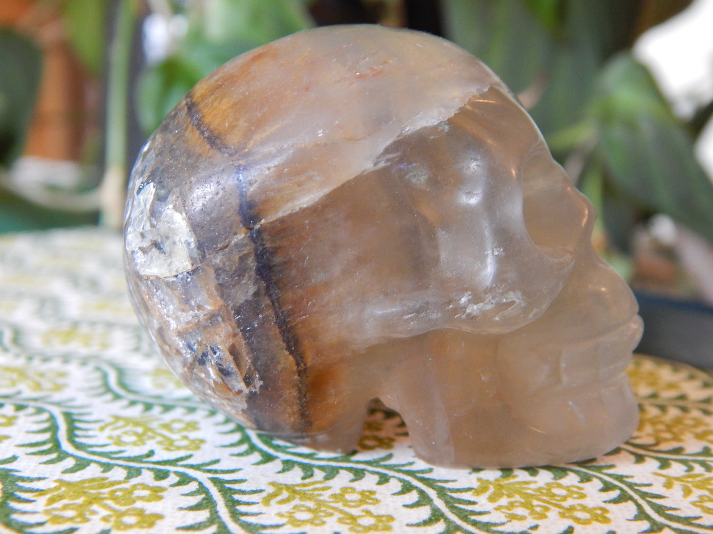 Fluorite Crystal Skull