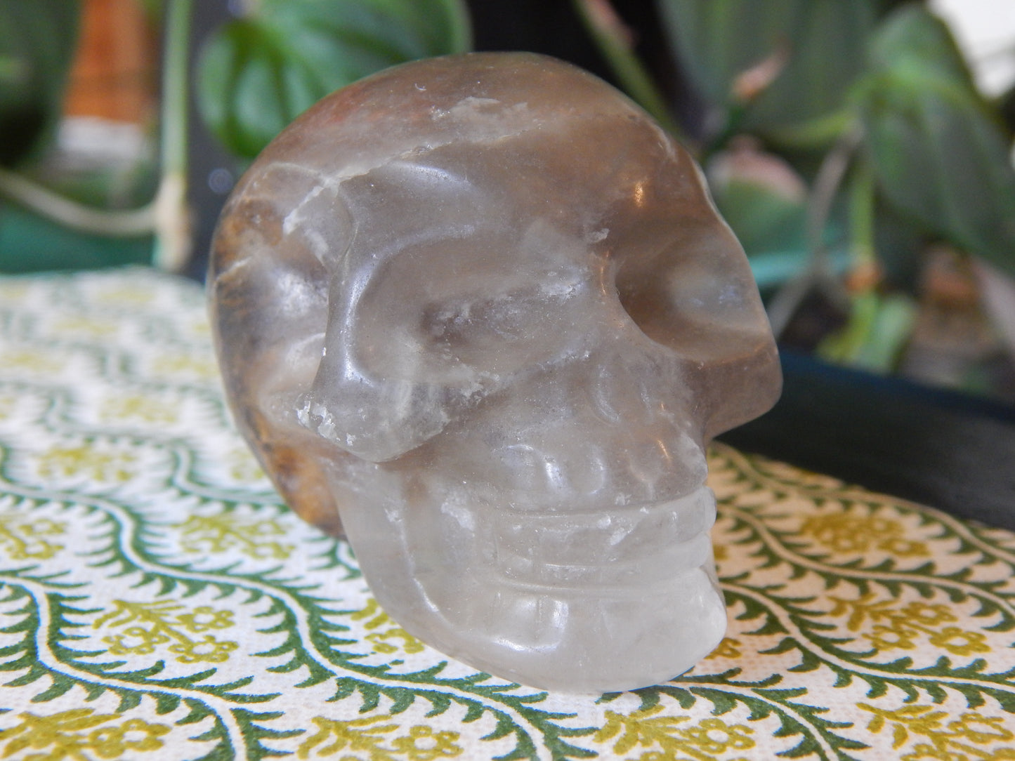 Fluorite Crystal Skull