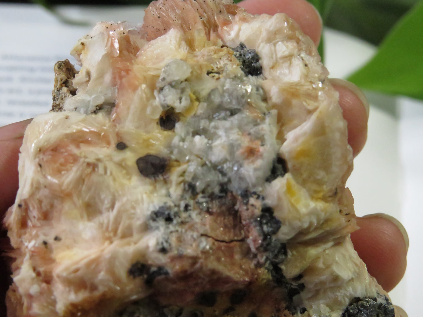 Barite with Galena and Cerussite Cluster