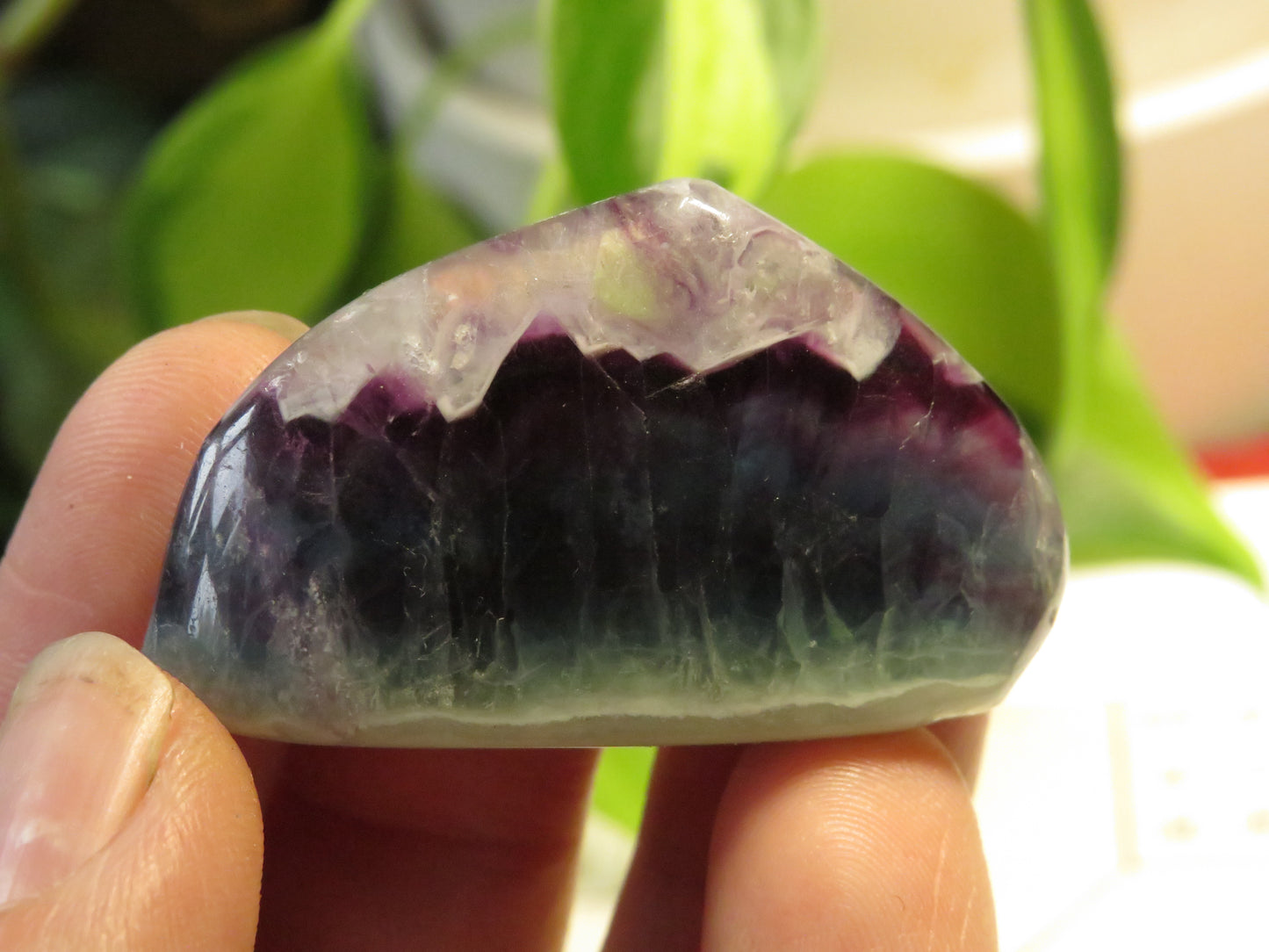 Rainbow Fluorite Tumbled Stone