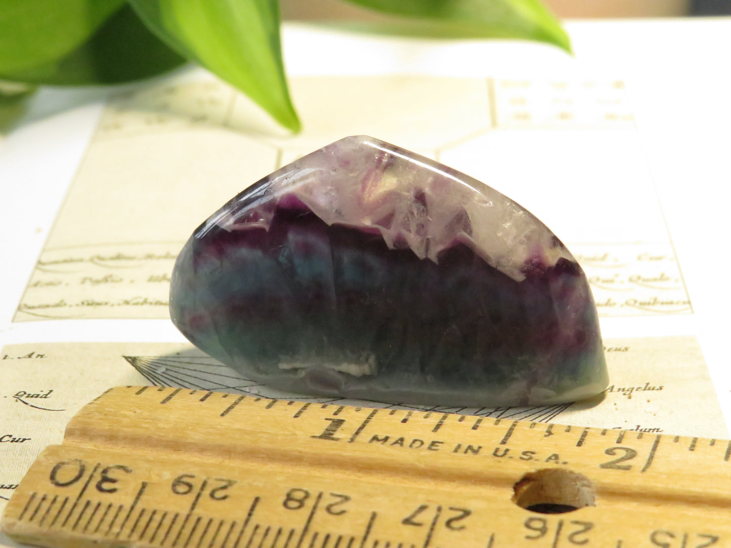 Rainbow Fluorite Tumbled Stone