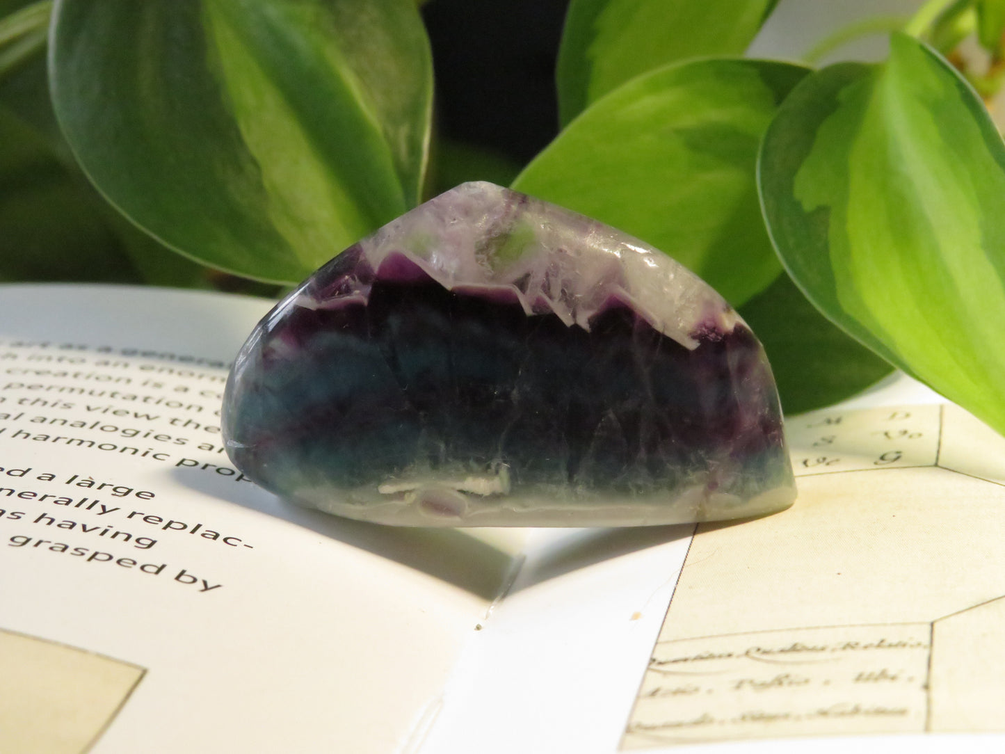 Rainbow Fluorite Tumbled Stone