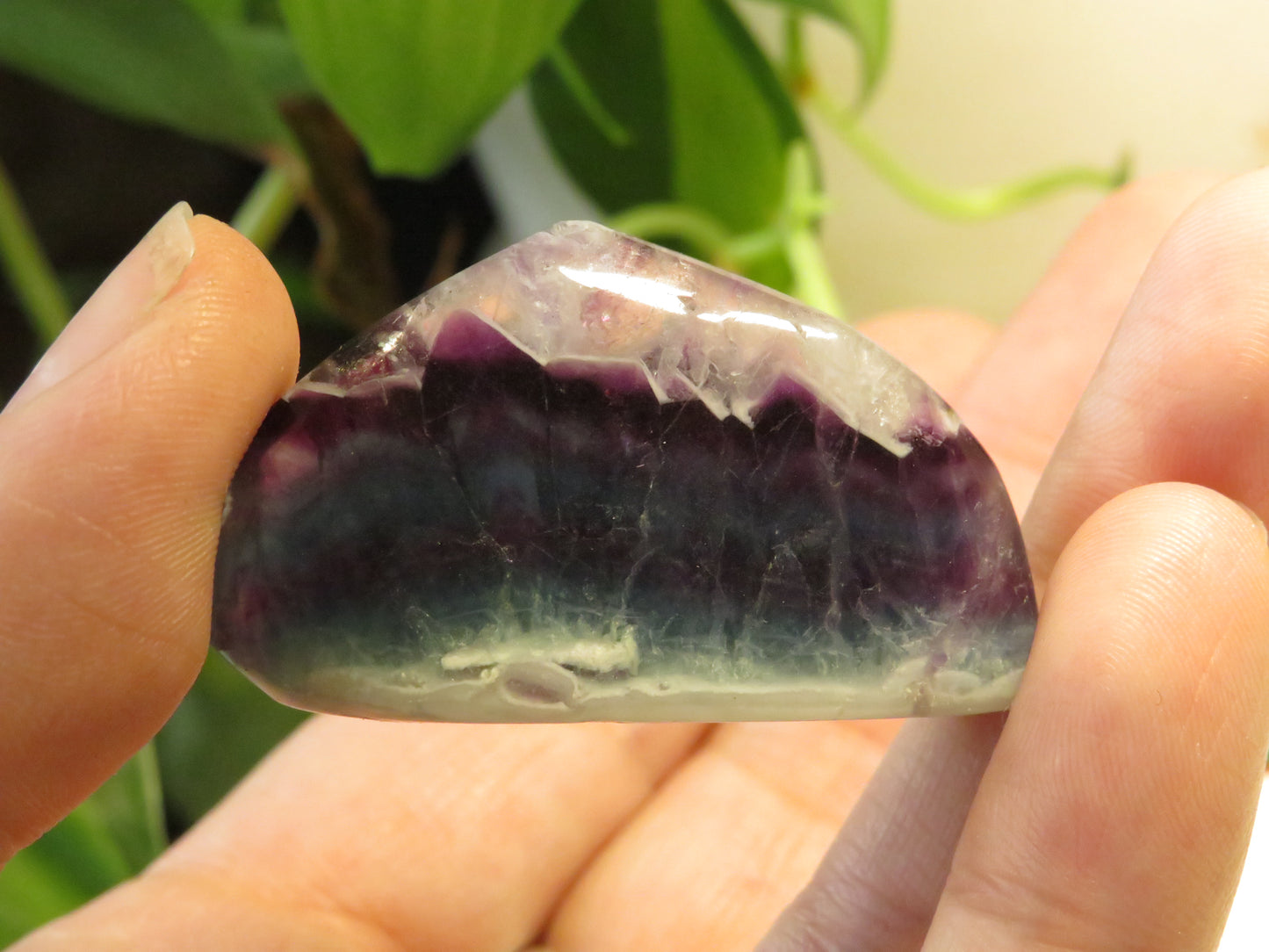 Rainbow Fluorite Tumbled Stone