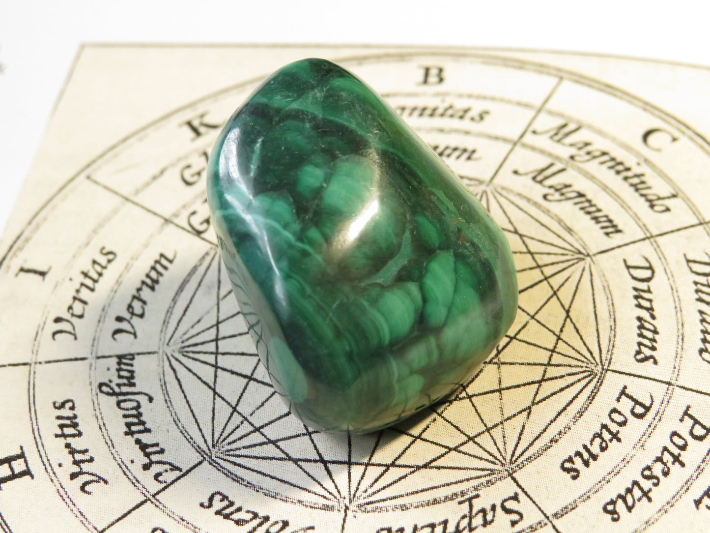 Malachite Tumbled Stone