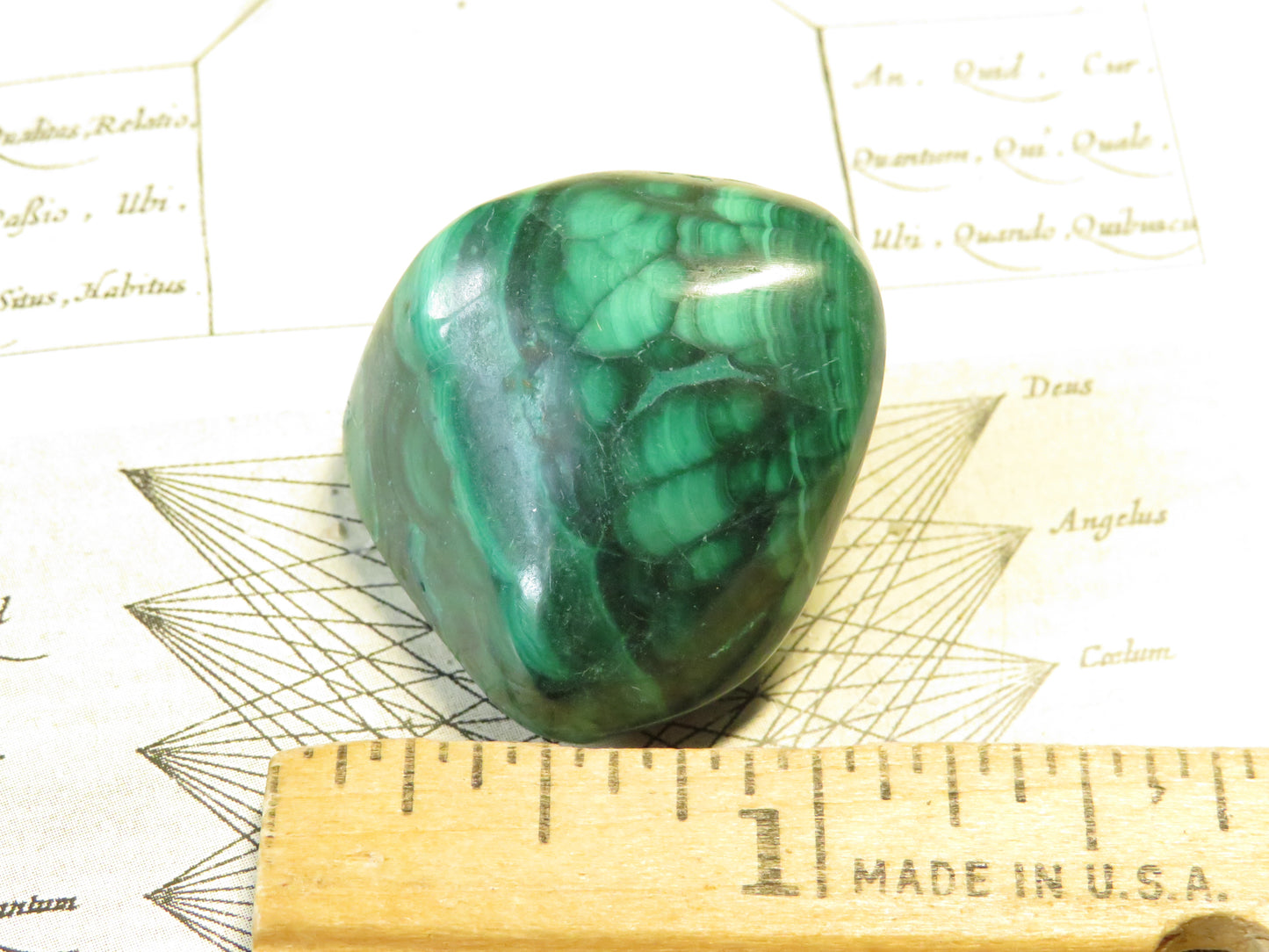 Malachite Tumbled Stone